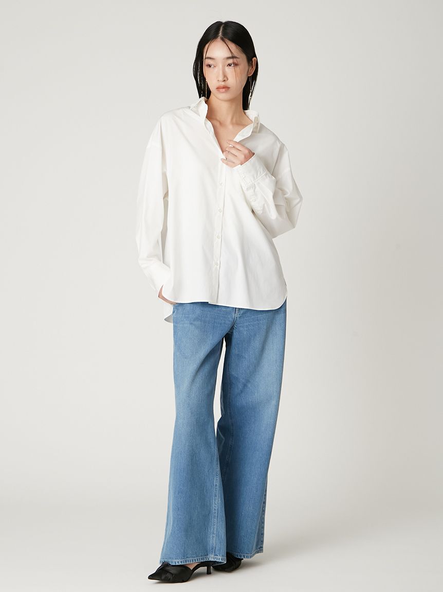 FRAY I.D「【Lee&times; FRAY I.D】ワイドパンツ」|デニム|