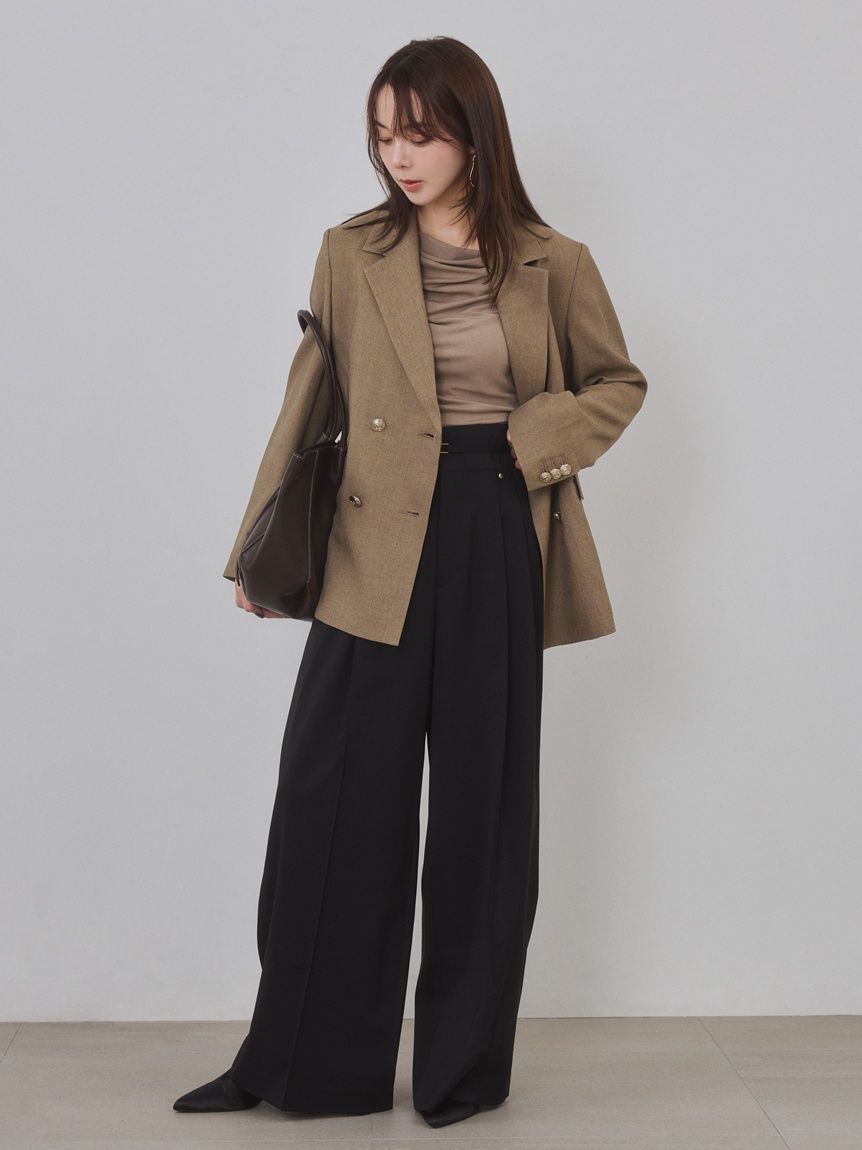 FRAY I.D「2wayタックドレープカットソー」|Tシャツ・カットソー|