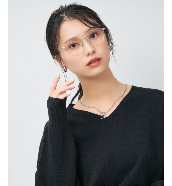  「Zoff MARW UNITED ARROWS マルゥ ユナイテッドアローズ メガネ | 伊達メガネ 度付き レンズ交換券付」|メガネ|