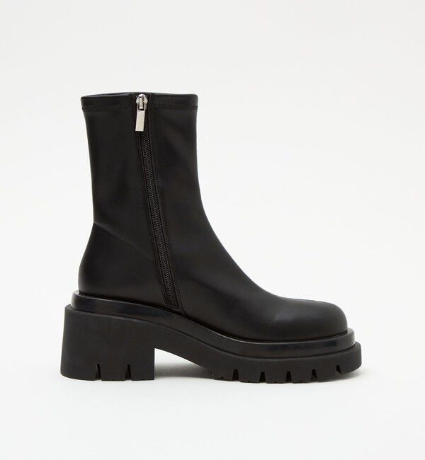 SY UNITED ARROWS「＜SY＞ タンクソールスト ショートブーツ75&uarr;」|ショートブーツ|