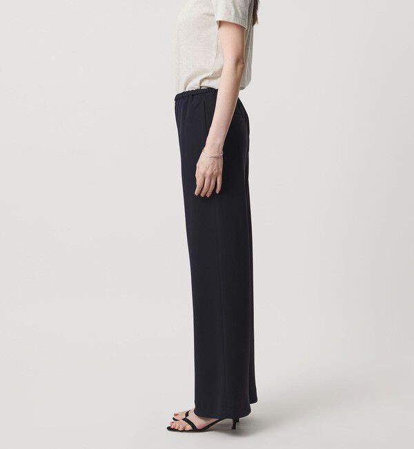 UNITED ARROWS「Drapy バイアス イージー パンツ ‐ウォッシャブル‐」|スラックス|
