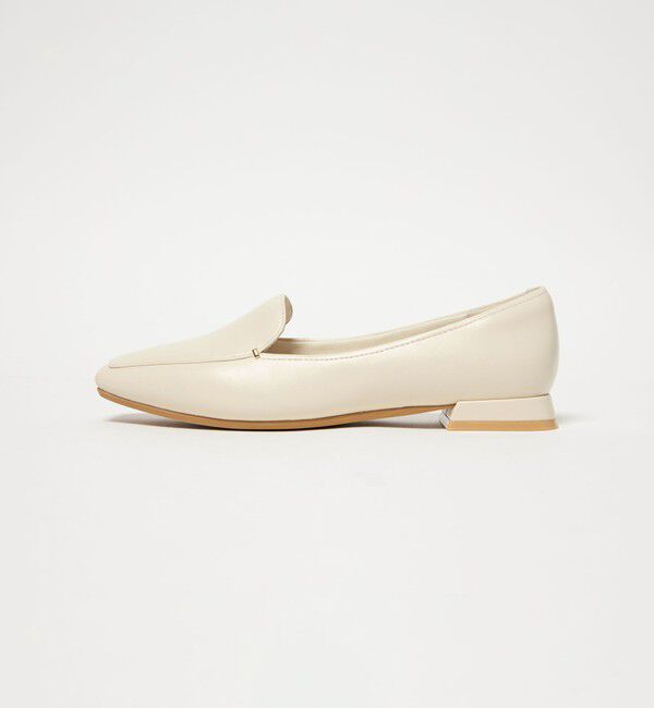 UNITED ARROWS green label relaxing「クッショニーシューズ メタルチップ モカ / フラットシューズ」|ローファー|