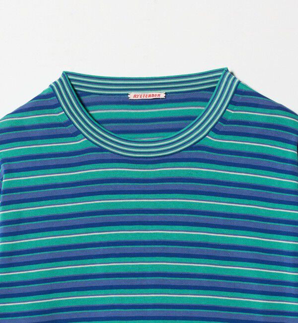 UNITED ARROWS green label relaxing「＜RYE TENDER＞ボーダー ニット Tシャツ」|ニット・セーター|