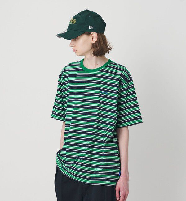 NICE WEATHER「＜NICE WEATHER＞マルチボーダー ショートスリーブ Tシャツ」|Tシャツ・カットソー|