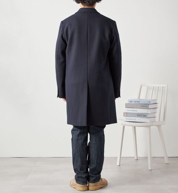 SHIPS any「SHIPS any: FUTURE MELTON チェスター コート 23AW◇」|チェスターコート|