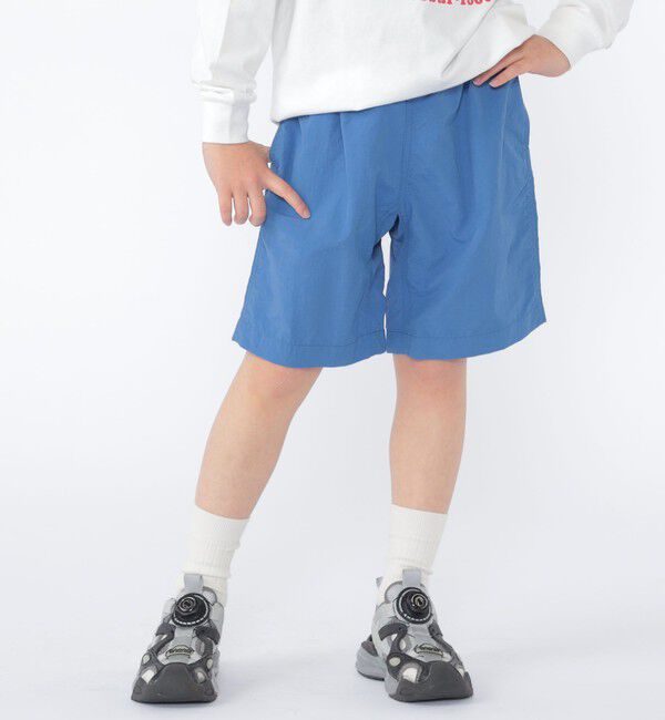 SHIPS KIDS「【SHIPS KIDS別注】Gramicci:100～130cm /デュラブル ナイロン ショーツ」|その他|ブルー