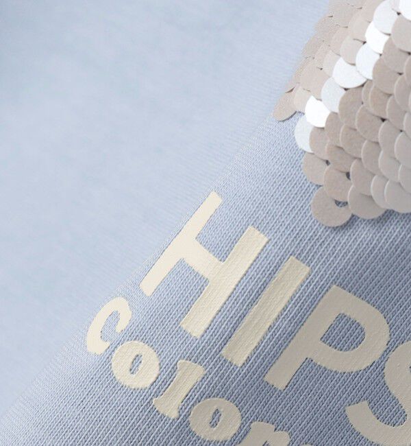 SHIPS Colors 「SHIPS Colors:100～130cm / 〈手洗い可能〉スパンコール 刺繍 ロンT」|Tシャツ・カットソー|