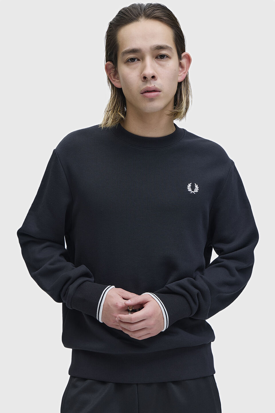 FRED PERRY 「Crew Neck Sweatshirt／フレッドペリースウェットシャツ」|Tシャツ・カットソー|