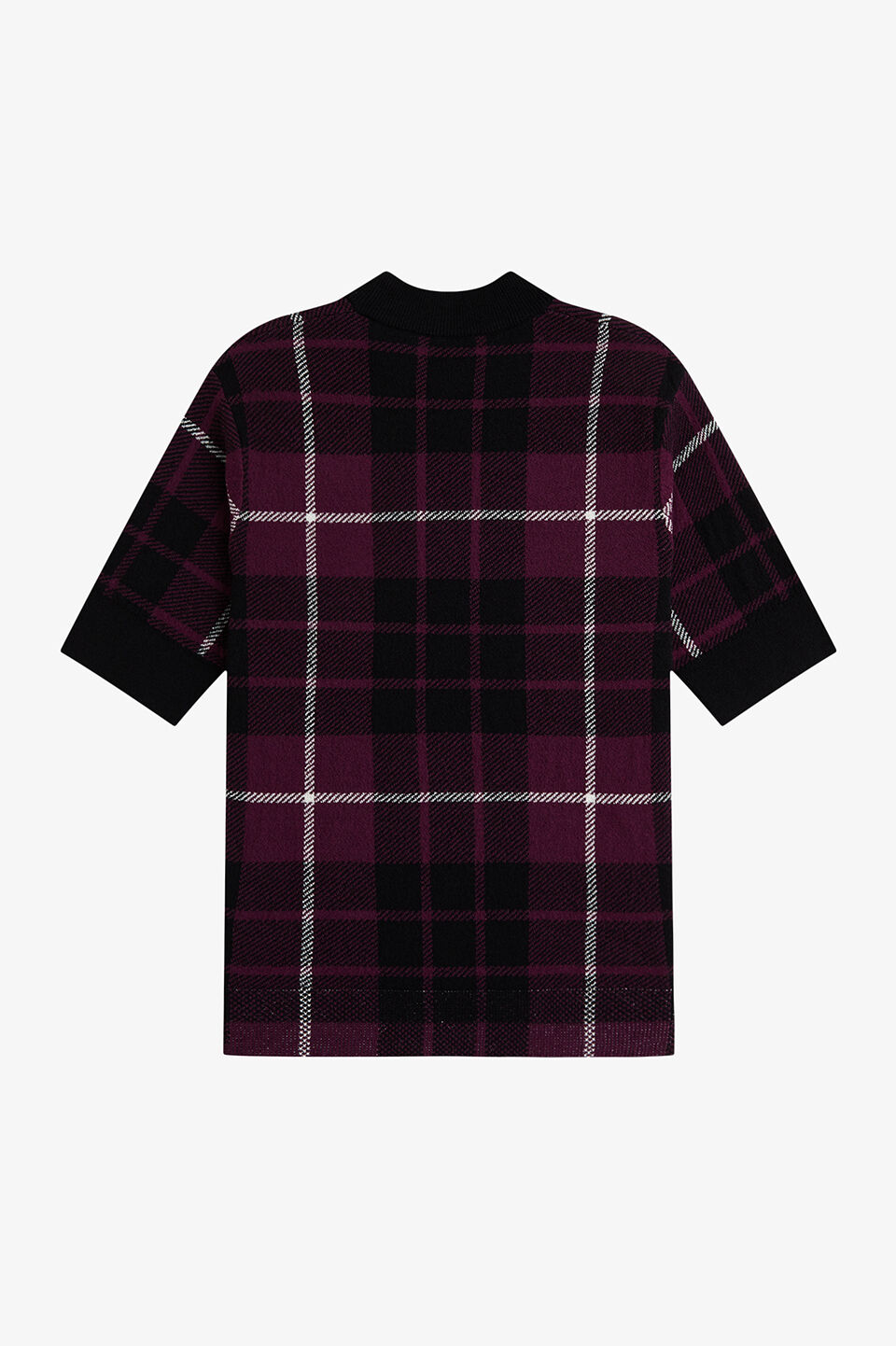 FRED PERRY 「FRED PERRY／Boucle Tartan Knitted T-Shirt／ブークレタータンチェックニットTシャツ」|Tシャツ・カットソー|