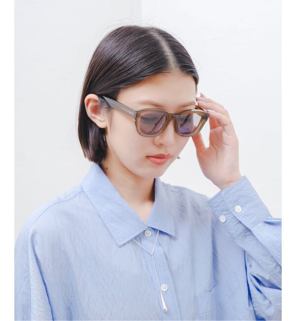 EYETHINK「BLANC.. 別注 BE001  TAUPE / M.GRY ex Sunglasses」|メガネ|
