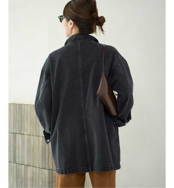 Plage「《一部カラーWEB限定追加》coverall」|デニムジャケット|
