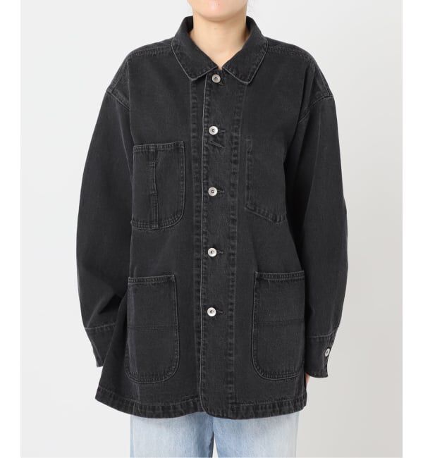 Plage「《一部カラーWEB限定追加》coverall」|デニムジャケット|