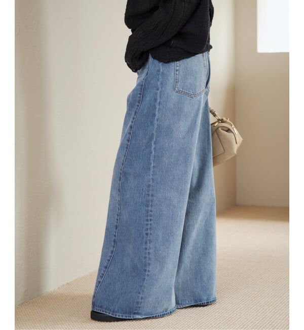 Plage「《追加》REMAKE WIDE DENIM パンツ」|デニム|