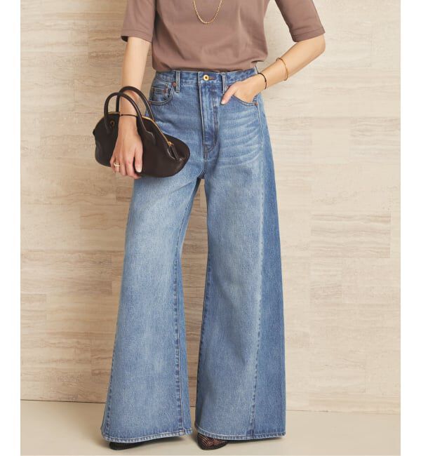 Plage「《追加》REMAKE WIDE DENIM パンツ」|デニム|