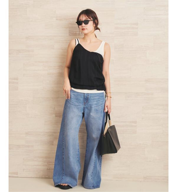 Plage「《追加》REMAKE WIDE DENIM パンツ」|デニム|