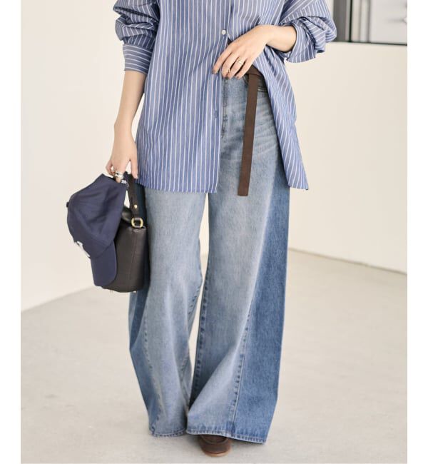 Plage「《追加》REMAKE WIDE DENIM パンツ」|デニム|