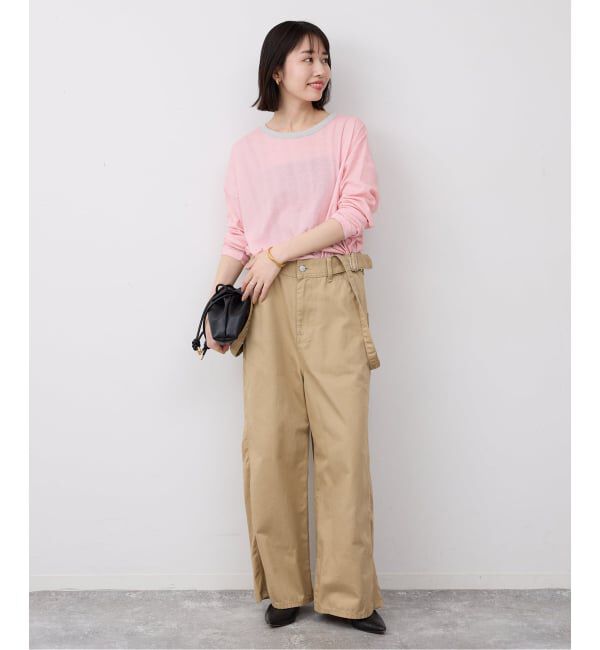 SLOBE IENA「《追加2》miller/ミラー SLOBE別注 シアードルマンロンTEE」|Tシャツ・カットソー|