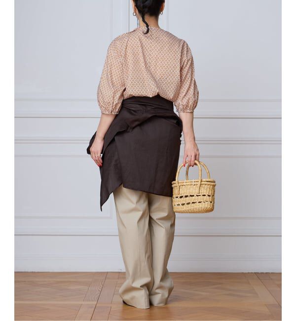 IENA LA BOUCLE「IENA LA BOUCLE リバティギャザーブラウス」|シャツ・ブラウス|