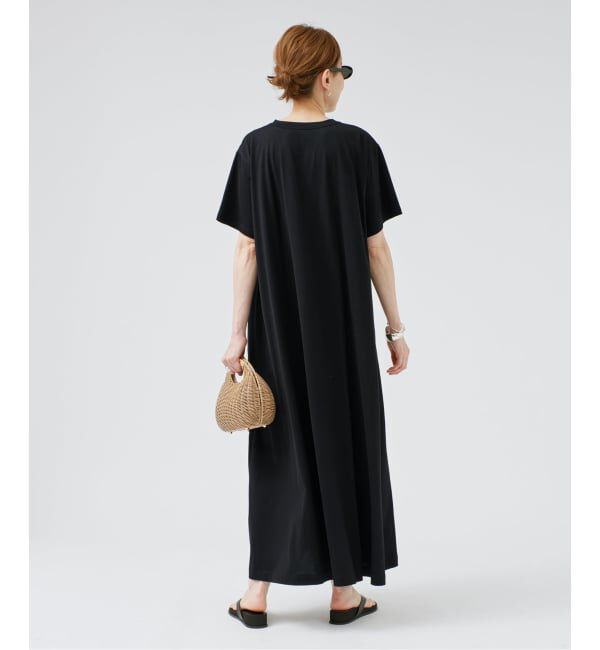 VERMEIL par iena「Tie-Neck Jersey Dress」|ワンピース|