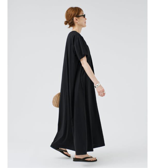 VERMEIL par iena「Tie-Neck Jersey Dress」|ワンピース|