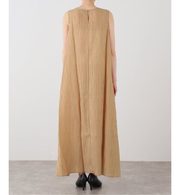 IENA「ESTHE/エステ Sheer Pleated Maxi Dress ワンピース 252-3200B」|ワンピース|