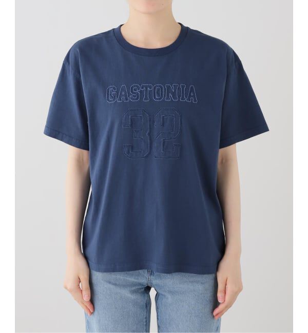 SLOBE IENA「SCREEN STARS/スクリーンスターズ SLOBE別注 シシュウロゴTEE」|Tシャツ・カットソー|ブルー