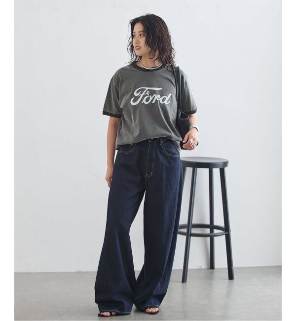 journal standard L'essage「11.8oz 3D デニムパンツ」|デニム|