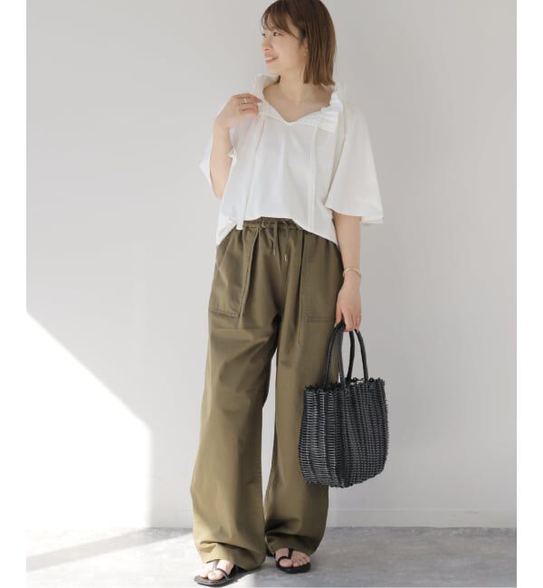 JOURNAL STANDARD relume「《WEB限定追加》フリルリボンTシャツ」|Tシャツ・カットソー|