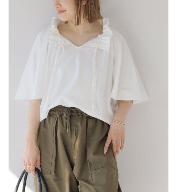 JOURNAL STANDARD relume「《WEB限定追加》フリルリボンTシャツ」|Tシャツ・カットソー|