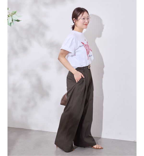 JOURNAL STANDARD「ドットエアーサッカーワイドパンツ」|その他|