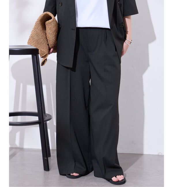 JOURNAL STANDARD「ドットエアーサッカーワイドパンツ」|その他|