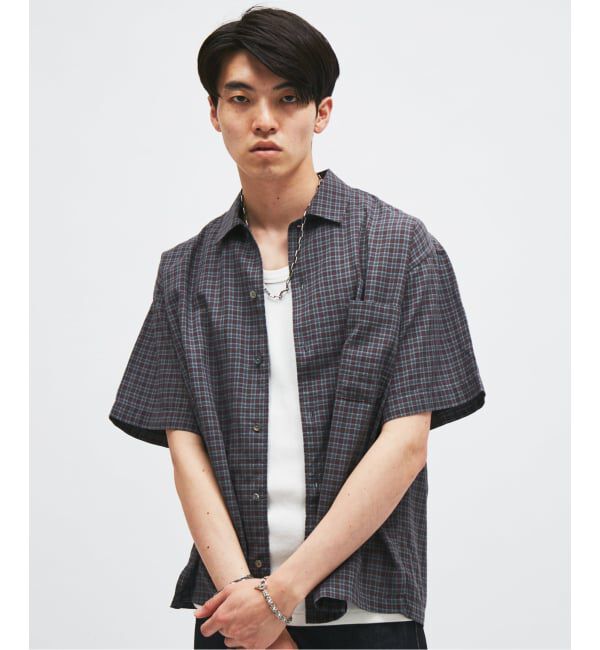 JOURNAL STANDARD「STILL AUTHENTIC / スティル オーセンティック チェック シャツ」|シャツ・ブラウス|グレーA