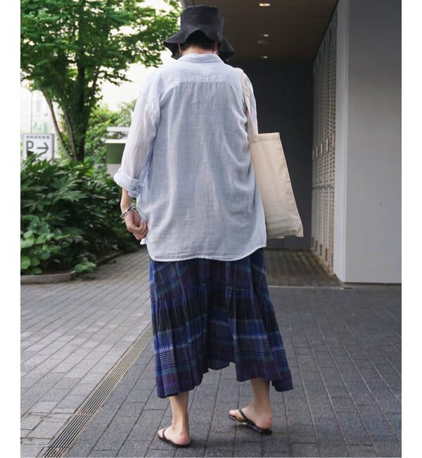 journal standard luxe「チェック フレアーワンピース」|ワンピース|