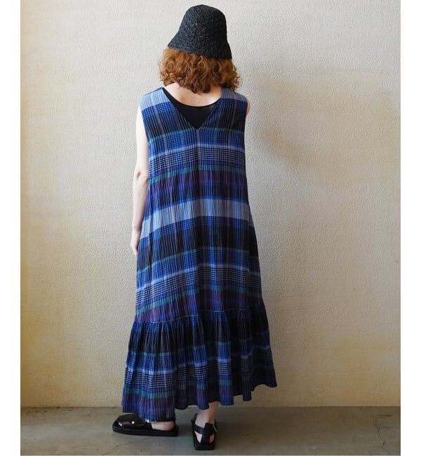 journal standard luxe「チェック フレアーワンピース」|ワンピース|
