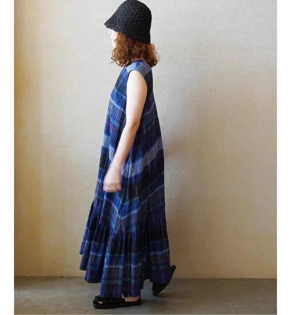journal standard luxe「チェック フレアーワンピース」|ワンピース|