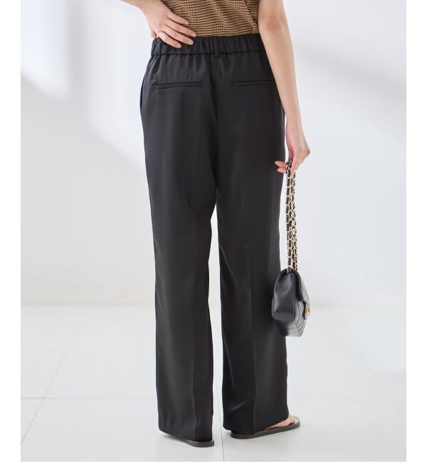 journal standard L'essage「《予約》サテンタックパンツ」|スラックス|