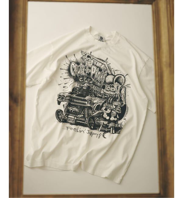 JOURNAL STANDARD relume「《予約》RAT FINK / ラットフィンク 別注 グラフィック Tシャツ」|Tシャツ・カットソー|ホワイト