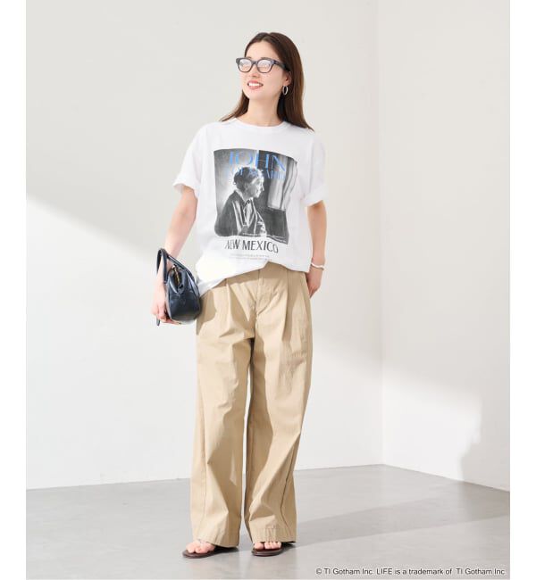 FRAMeWORK「JOHNBULL/ジョンブル LIFE JOHN LOENGARD Tシャツ」|Tシャツ・カットソー|