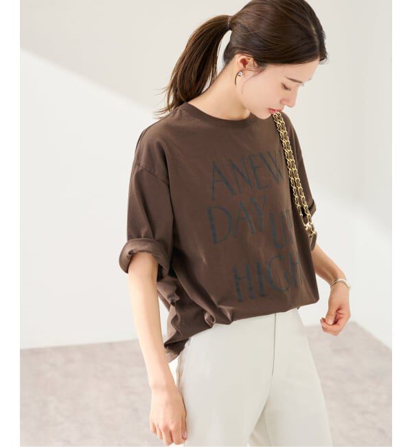 FRAMeWORK「天竺ロゴT」|Tシャツ・カットソー|