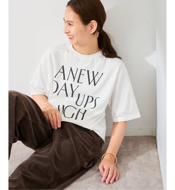 FRAMeWORK「天竺ロゴT」|Tシャツ・カットソー|ホワイト