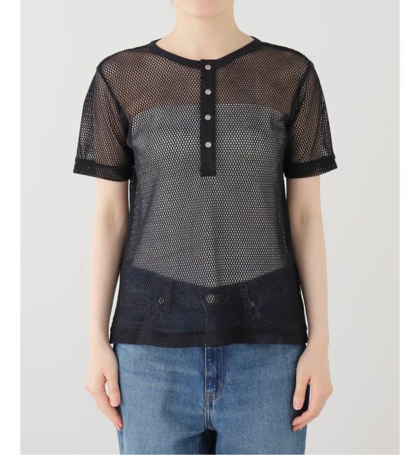 Spick and Span「ACASAM / アカサム メッシュヘンリー」|Tシャツ・カットソー|