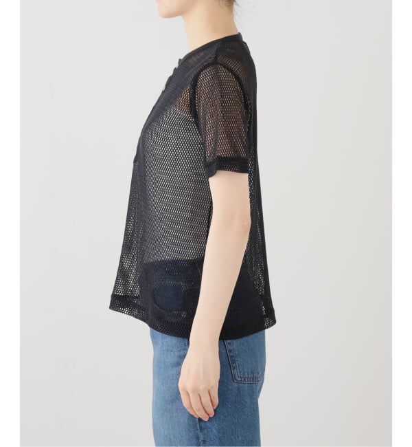 Spick and Span「ACASAM / アカサム メッシュヘンリー」|Tシャツ・カットソー|