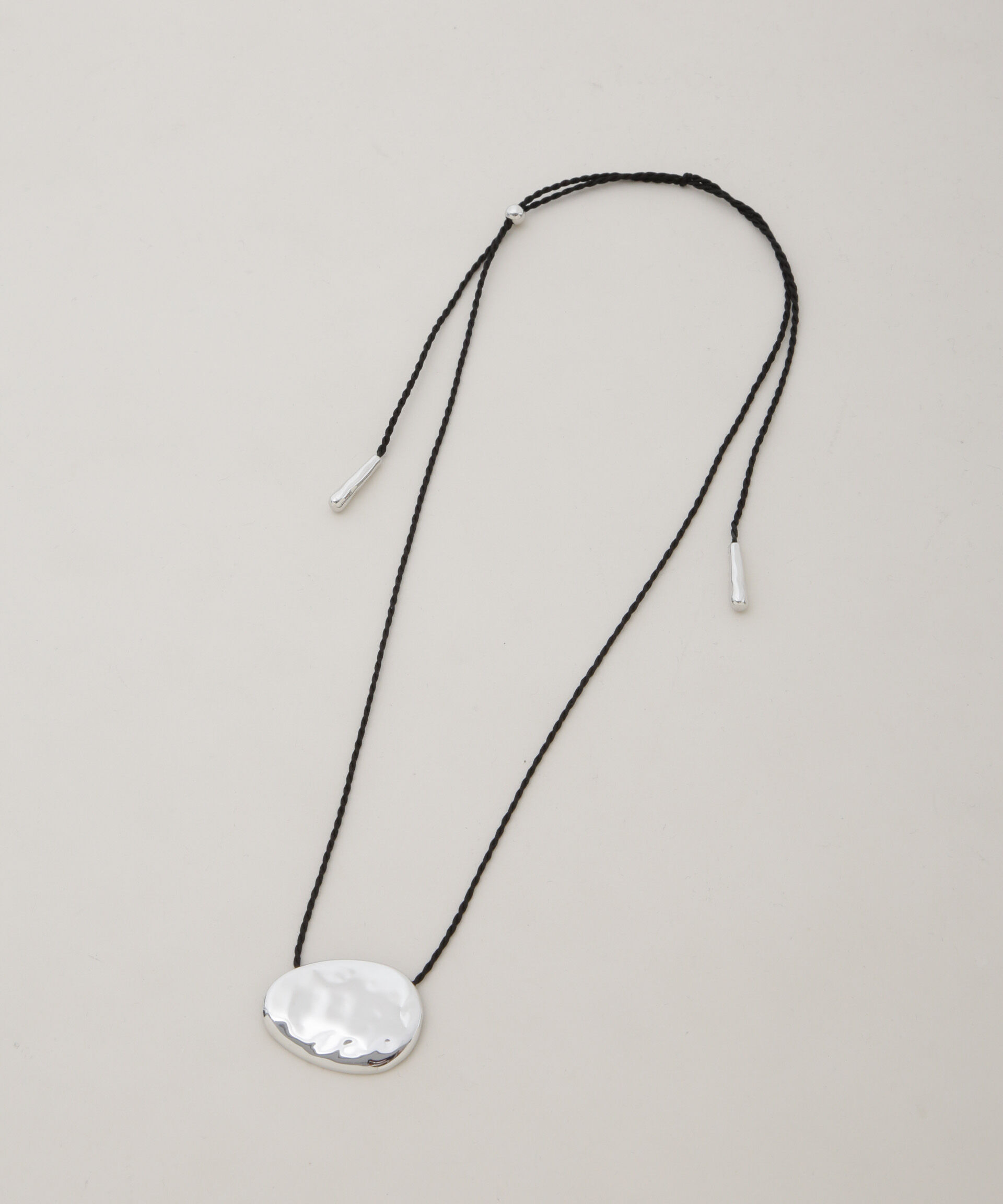 NANO universe「JAMIRAY/PEBBLE CORD NK」|ネックレス|
