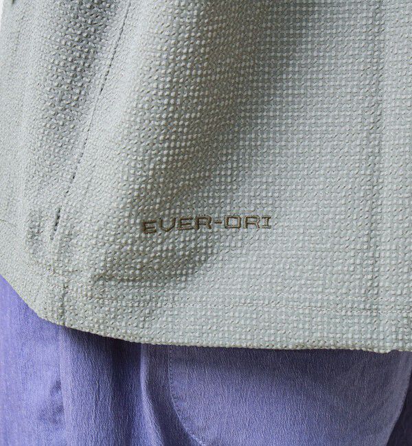 GLOSTER「【GERRY/ジェリー】Seersucker Vent Mesh S/S PO Shirt」|Tシャツ・カットソー|