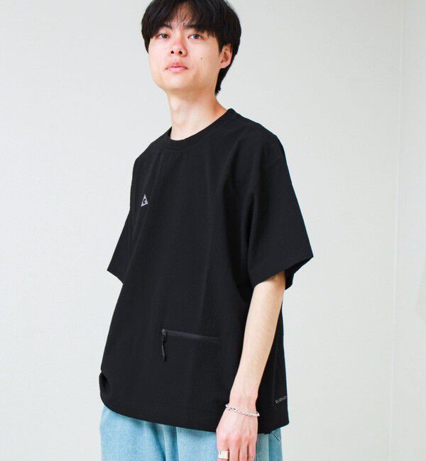 GLOSTER「【GERRY/ジェリー】Seersucker Vent Mesh S/S PO Shirt」|Tシャツ・カットソー|