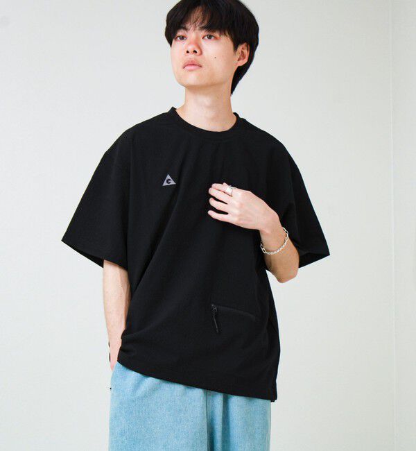 GLOSTER「【GERRY/ジェリー】Seersucker Vent Mesh S/S PO Shirt」|Tシャツ・カットソー|