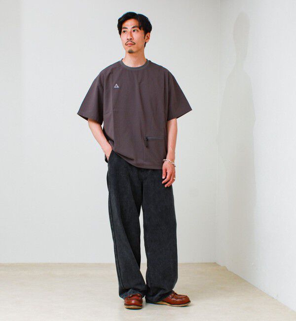 GLOSTER「【GERRY/ジェリー】Seersucker Vent Mesh S/S PO Shirt」|Tシャツ・カットソー|