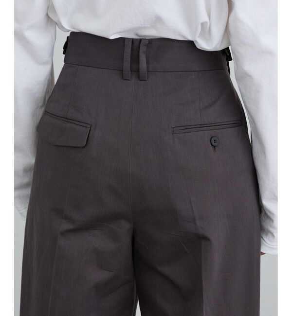 SALON adam et rope'「tacca Cギャバ STYLE UP TACK PANTS」|チノ|