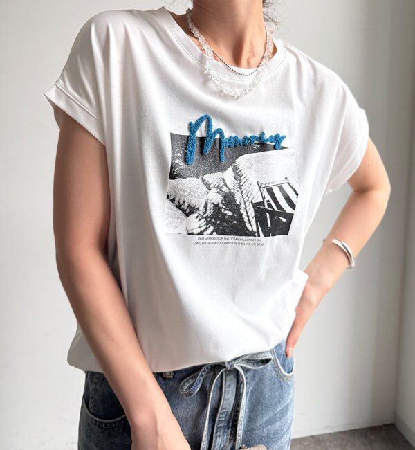  「【WEB限定】フォトプリントプルオーバー」|Tシャツ・カットソー|
