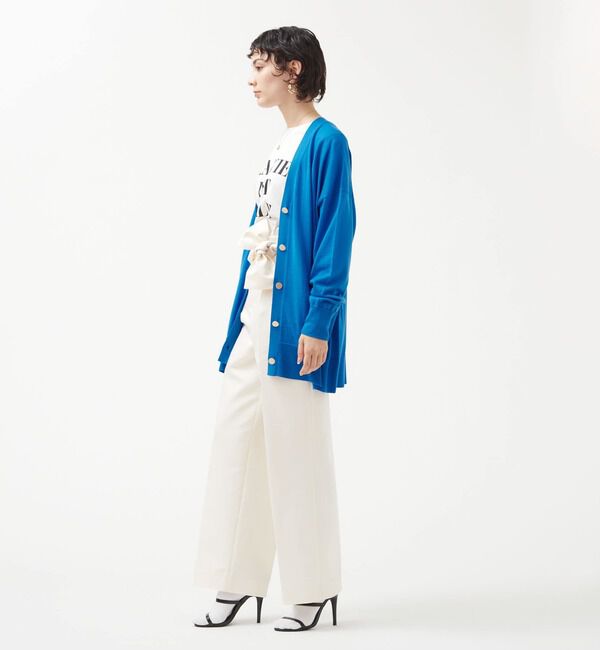 TIARA「リボンベルトワイドパンツ」|その他|